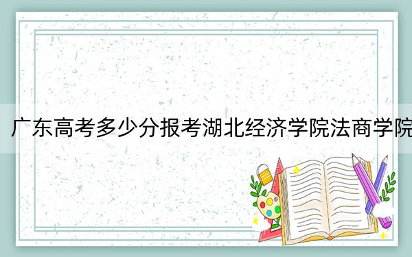 广东高考多少分报考湖北经济学院法商学院？2024年历史类录取分480分 物理类481分