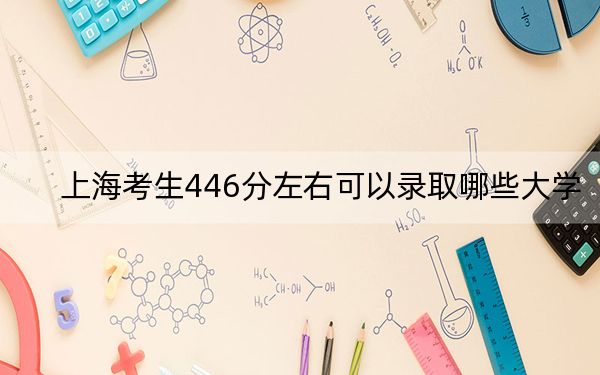 上海考生446分左右可以录取哪些大学？（附带2022-2024年446录取名单）