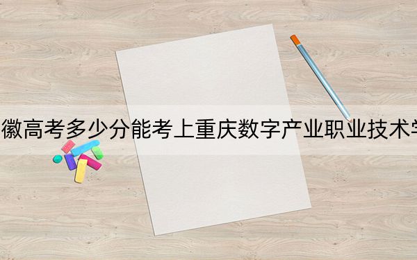 安徽高考多少分能考上重庆数字产业职业技术学院?2024年历史类投档线201分 物理类录取分204分