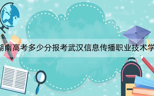 湖南高考多少分报考武汉信息传播职业技术学院？附2022-2024年最低录取分数线