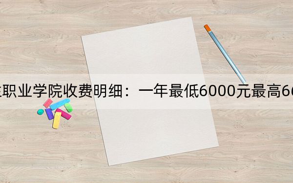 2024年漳州卫生职业学院收费明细：一年最低6000元最高6600元（供安徽考生参考）