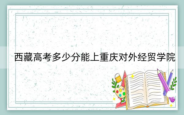 西藏高考多少分能上重庆对外经贸学院？2024年投档线分