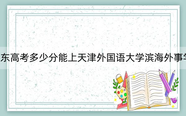 山东高考多少分能上天津外国语大学滨海外事学院？2024年综合投档线495分
