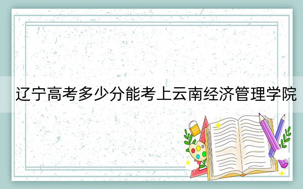 辽宁高考多少分能考上云南经济管理学院?附2022-2024年最低录取分数线