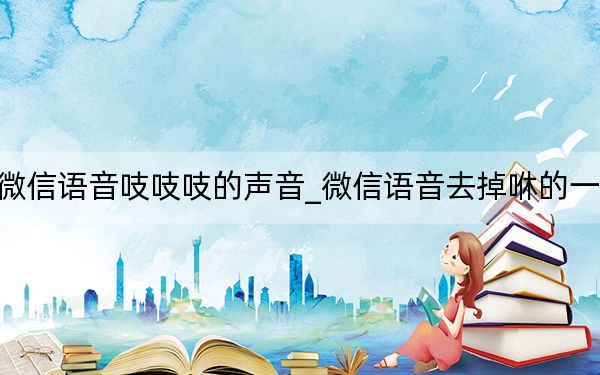 微信语音吱吱吱的声音_微信语音去掉咻的一声