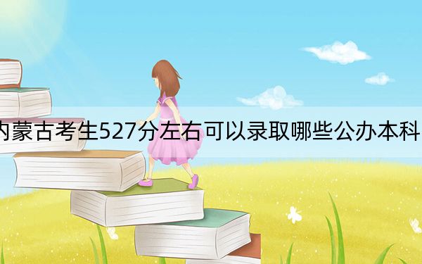 内蒙古考生527分左右可以录取哪些公办本科大学？ 2024年一共8所大学录取