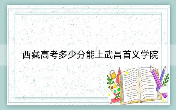 西藏高考多少分能上武昌首义学院？附2022-2024年最低录取分数线