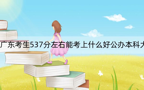 广东考生537分左右能考上什么好公办本科大学？（供2025届高三考生参考）