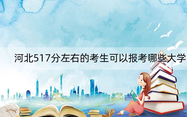 河北517分左右的考生可以报考哪些大学?