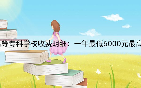 2024年闽江师范高等专科学校收费明细：一年最低6000元最高8000元（供福建考生参考）