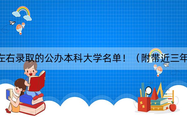 山西高考483分左右录取的公办本科大学名单！（附带近三年483分大学录取名单）