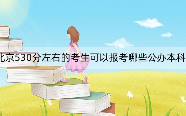 北京530分左右的考生可以报考哪些公办本科大学？（附带2022-2024年530左右大学名单）