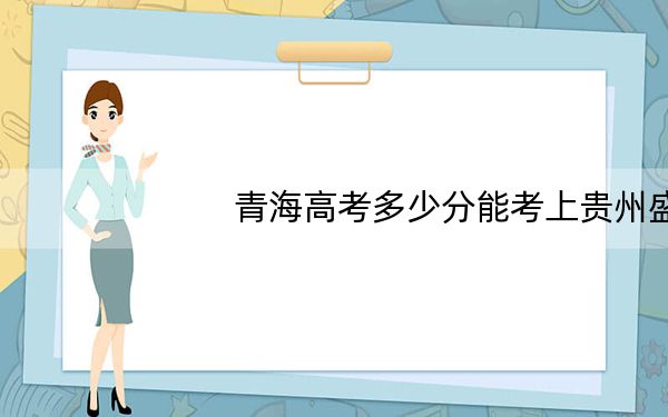 青海高考多少分能考上贵州盛华职业学院？2024年文科录取分278分 理科录取分234分