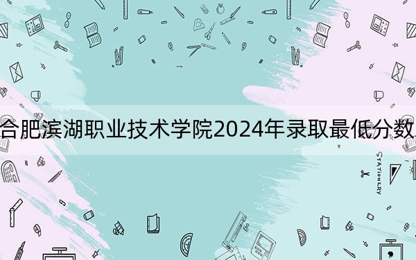 民办合肥滨湖职业技术学院2024年录取最低分数线是多少?河北考生2025年参考