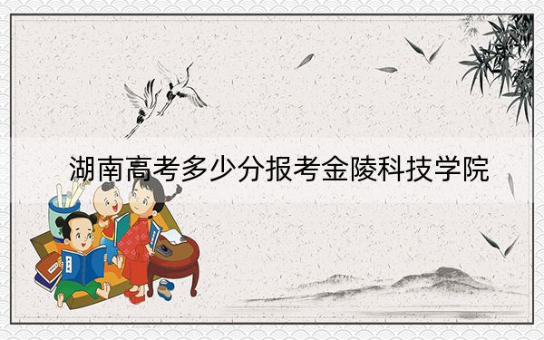 湖南高考多少分报考金陵科技学院？附2022-2024年最低录取分数线