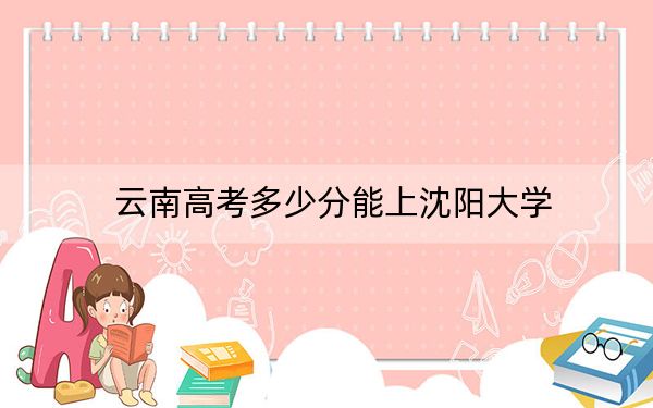 云南高考多少分能上沈阳大学？附2022-2024年最低录取分数线