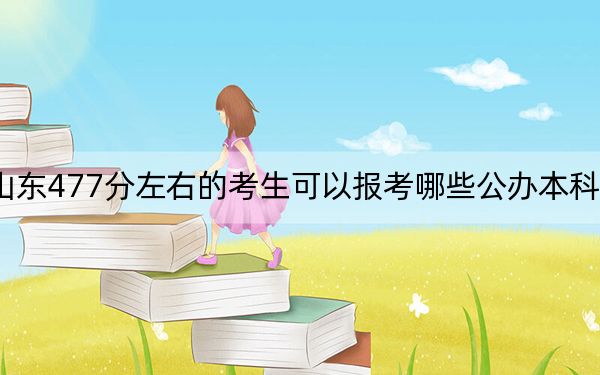 山东477分左右的考生可以报考哪些公办本科大学? 2025年高考可以填报23所大学