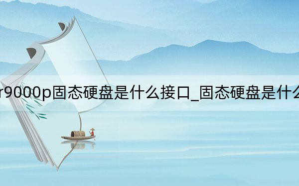 r9000p固态硬盘是什么接口_固态硬盘是什么接口