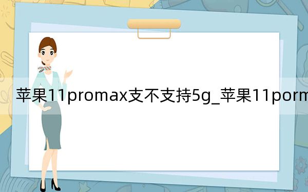 苹果11promax支不支持5g_苹果11pormax支持5g吗