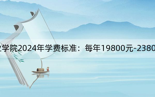 上海震旦职业学院2024年学费标准:每年19800元-23800元(各专业收费标准)