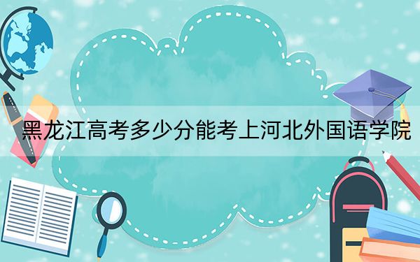 黑龙江高考多少分能考上河北外国语学院？附2022-2024年院校最低投档线