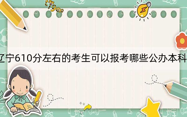 辽宁610分左右的考生可以报考哪些公办本科大学？ 2024年高考有10所610录取的大学