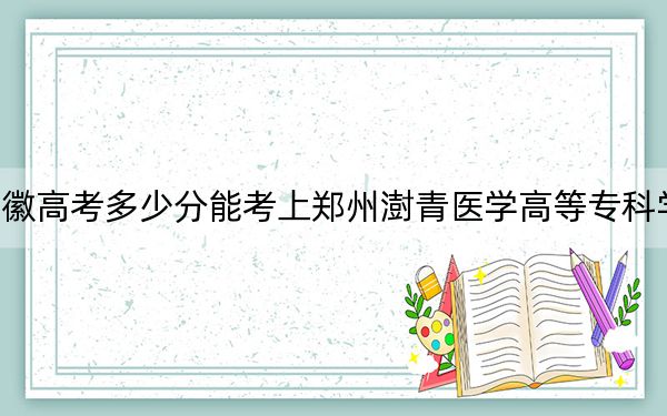 安徽高考多少分能考上郑州澍青医学高等专科学校？2024年历史类363分 物理类最低418分