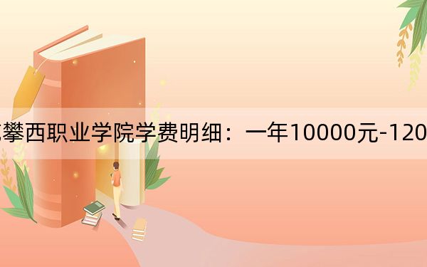 2024年攀枝花攀西职业学院学费明细：一年10000元-12000元（各专业收费标准）