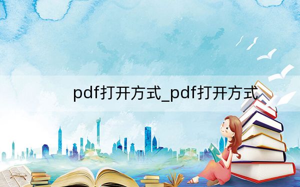 pdf打开方式_pdf打开方式
